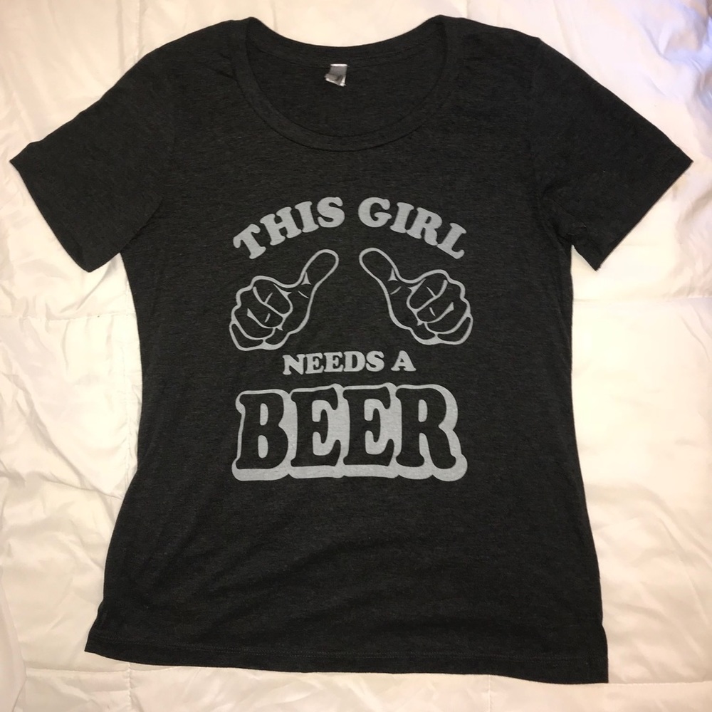 FINAL PRICE 🍻Dark Gray Tee🍻